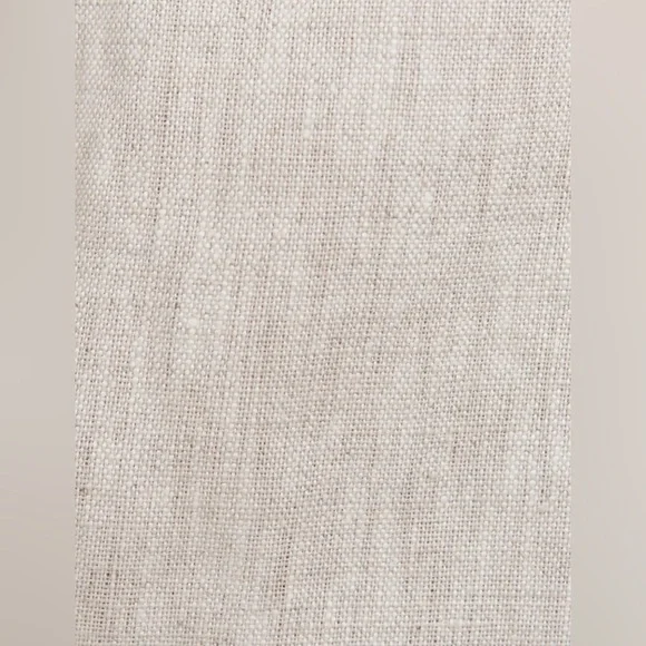 Reformation Beige Halter Midi Dress with Side Buttons - Picture 4 of 10